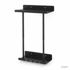 Porte-serviettes mural extensible – 40 à 75 cm