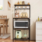Étagère de cuisine pour micro-ondes – 3 niveaux – vue d’ensemble