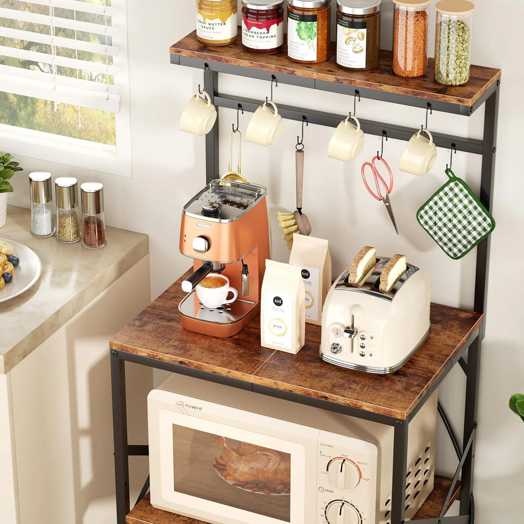 Étagère de cuisine pour micro-ondes – 3 niveaux – vue produit 5