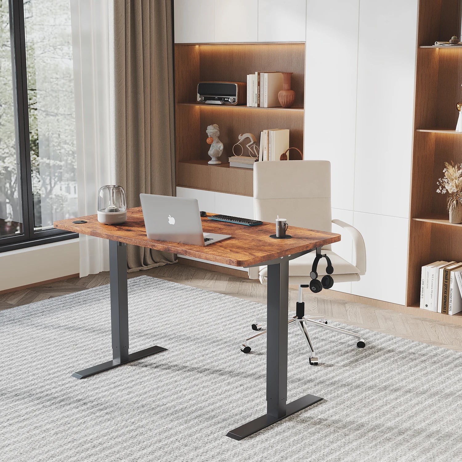 Bureau électrique Devoko – Plateau 120 × 60 cm – vue produit 2