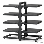 Organiseur réglable pour casseroles – Acier noir