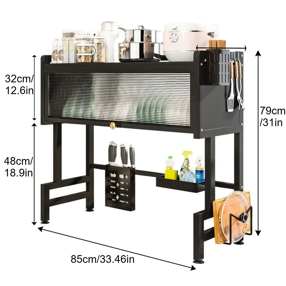 Dimensions du modèle Armoire 85 cm de l’égouttoir sur évier Nox