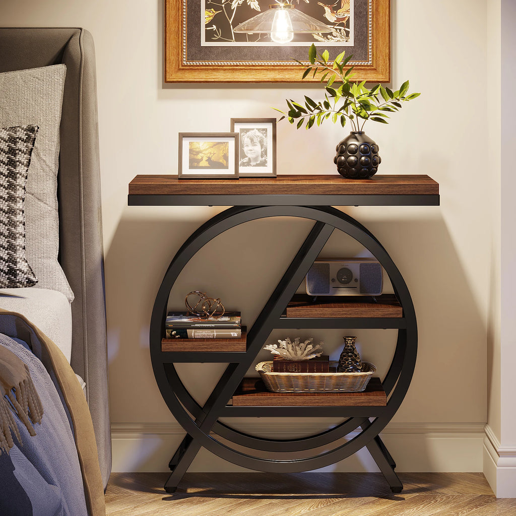 Table d’appoint Tribesigns – 3 niveaux – vue produit 3