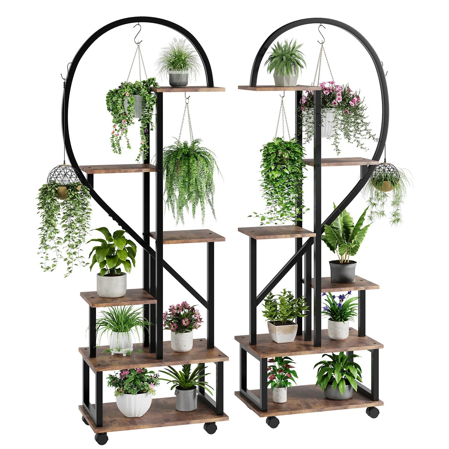 Supports pour plantes Cœur – Lot de 2 – vue produit 8