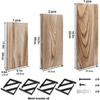 Tablette murale en bois – Trois formats – vue produit 3