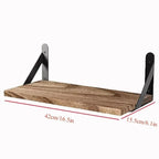Tablette murale en bois – Trois formats – vue produit 7