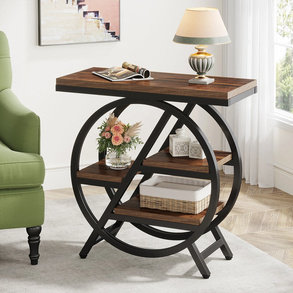 Table d’appoint Tribesigns – 3 niveaux – vue produit 2