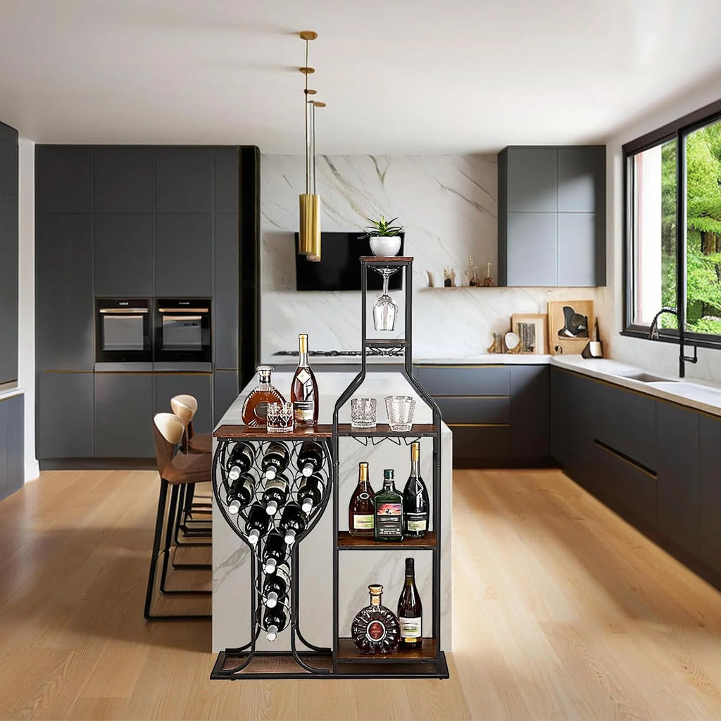Étagère à vin – 11 bouteilles, 5 niveaux – vue produit 6