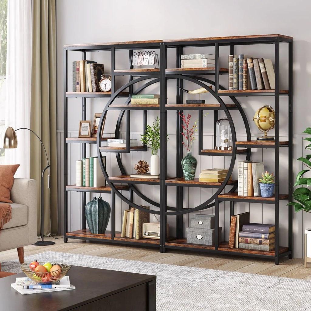 Bibliothèque industrielle Tribesigns – 5 niveaux – vue produit 4