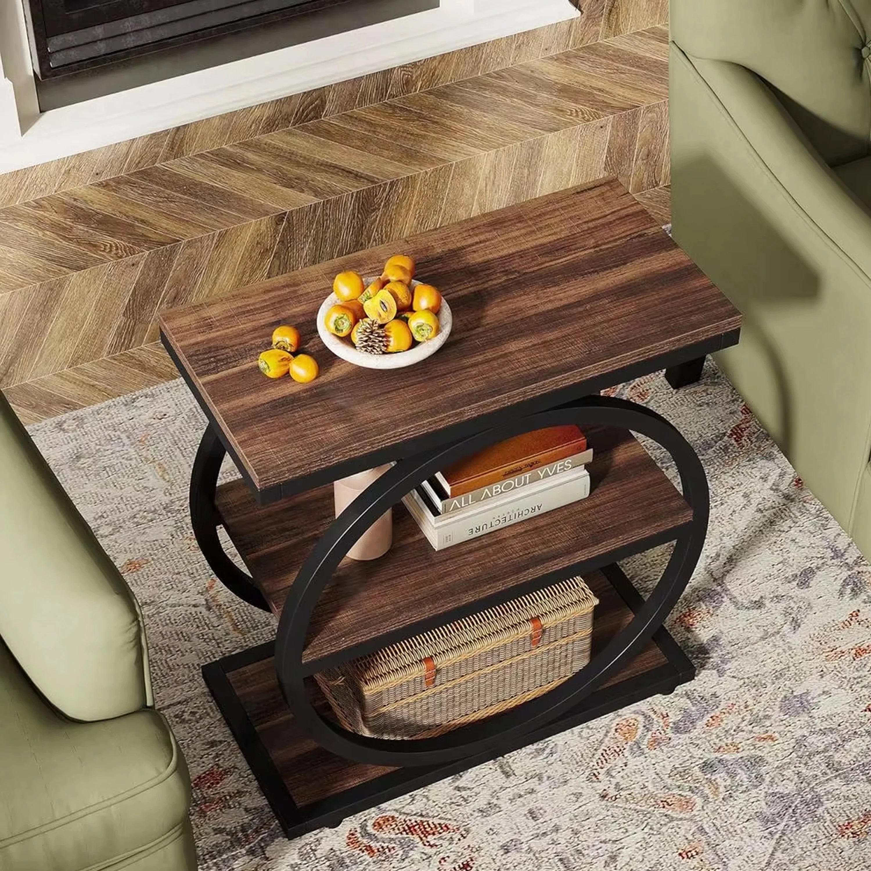Console industrielle à cadre circulaire – 4 niveaux – vue produit 7