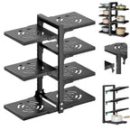 Organiseur réglable pour casseroles – Acier noir – vue produit 7