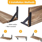 Tablette murale en bois – Trois formats – vue produit 5