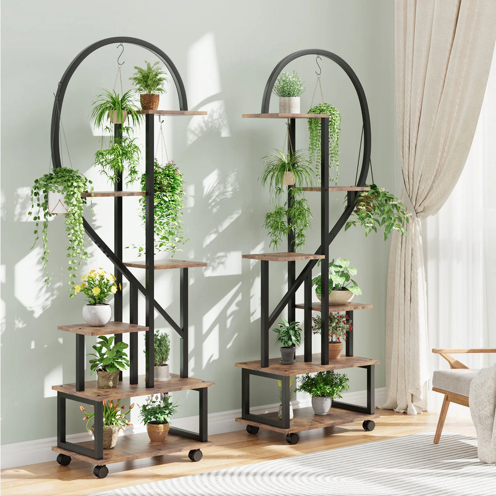 Supports pour plantes Cœur – Lot de 2 – vue produit 2