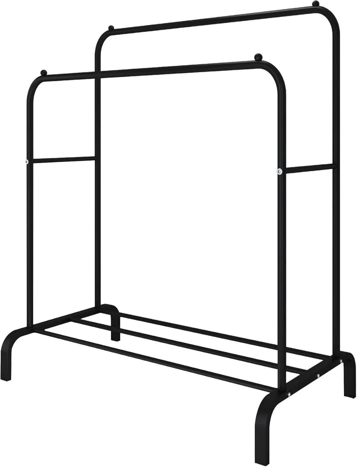 Portant double avec étagère à chaussures – Fer – vue produit 6