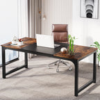 Grand bureau Tribesigns – 178 × 79 cm – vue d’ensemble