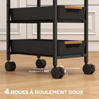 Desserte de cuisine HOMCOM – 5 niveaux – vue produit 4