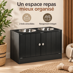 Support de gamelles VELKYN pour un espace repas organisé