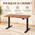 Bureau électrique assis-debout Velkyn – principaux avantages