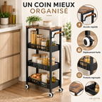 Bénéfices de rangement de la desserte étroite VELKYN