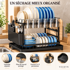 Bénéfices de séchage de l’égouttoir VELKYN