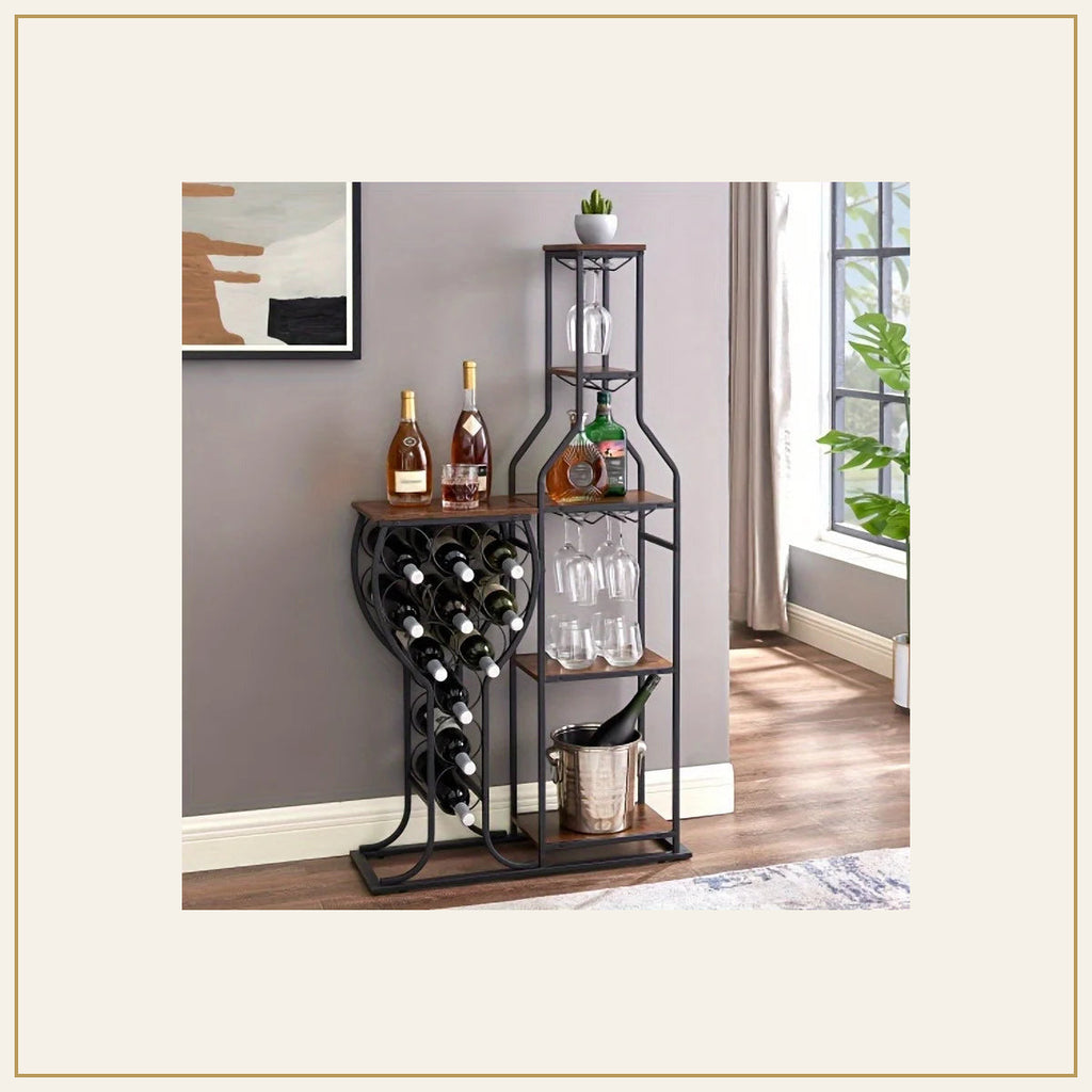 Étagère à vin – 11 bouteilles, 5 niveaux – vue principale