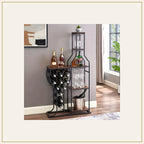 Étagère à vin – 11 bouteilles, 5 niveaux – vue principale