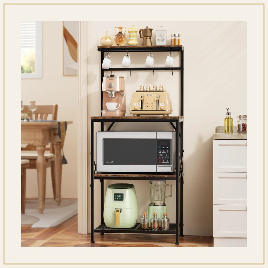 Étagère de cuisine pour micro-ondes – 3 niveaux – vue principale