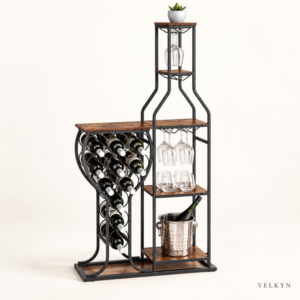 Étagère à vin VELKYN pour 11 bouteilles, vue catalogue