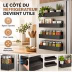 Bénéfices de rangement des étagères magnétiques VELKYN
