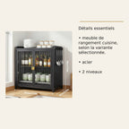 Meuble de cuisine fermé – 2 ou 3 niveaux – dimensions et caractéristiques