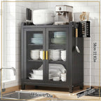 Meuble de cuisine fermé – 2 ou 3 niveaux – mise en situation