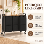 Panier à linge 120 L – principaux avantages