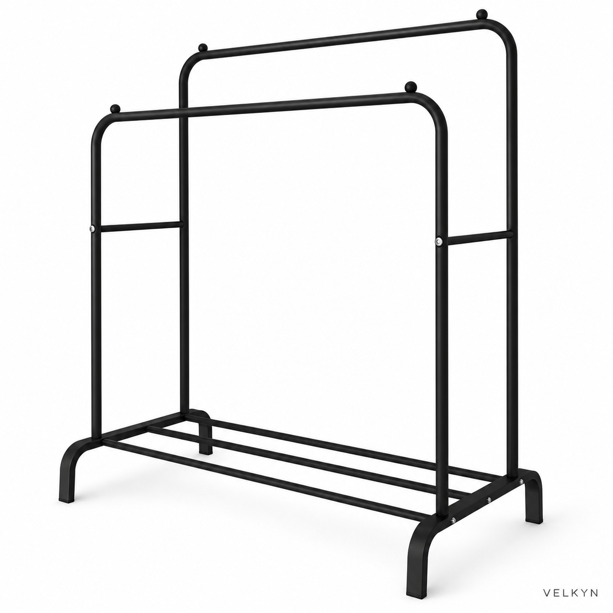 Portant double – vue isométrique sur fond blanc