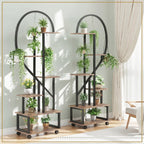 Supports pour plantes Cœur – Lot de 2 – mise en situation