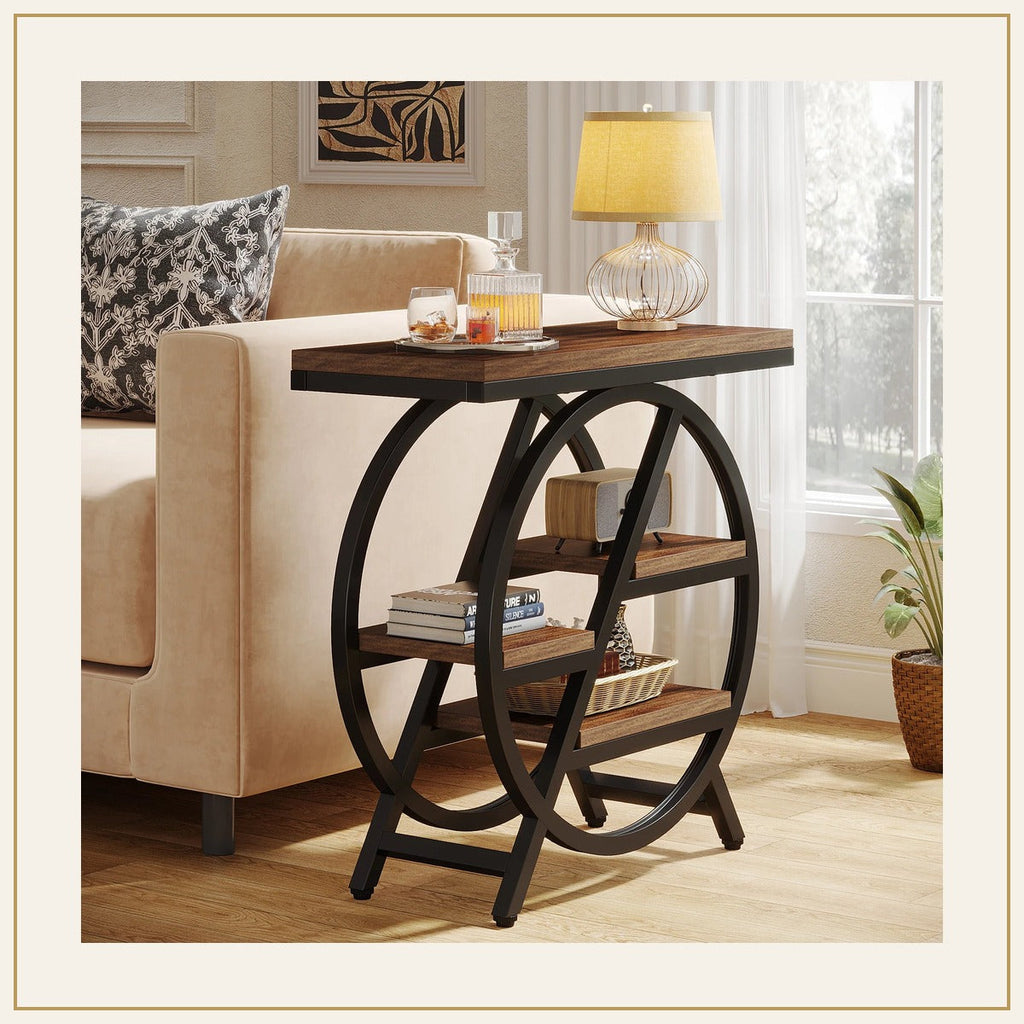 Table d’appoint Tribesigns – 3 niveaux – vue principale
